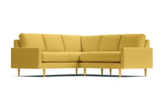 Scott 2pc L-Sectional Sofa :: Leg Finish: Natural
