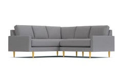 Scott 2pc L-Sectional Sofa :: Leg Finish: Natural