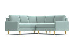 Scott 2pc L-Sectional Sofa :: Leg Finish: Natural
