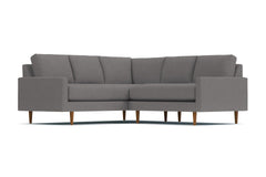 Scott 2pc L-Sectional Sofa :: Leg Finish: Pecan