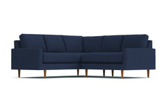 Scott 2pc L-Sectional Sofa :: Leg Finish: Pecan