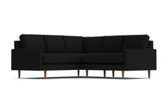 Scott 2pc L-Sectional Sofa :: Leg Finish: Pecan