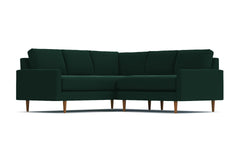Scott 2pc L-Sectional Sofa :: Leg Finish: Pecan