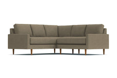 Scott 2pc L-Sectional Sofa :: Leg Finish: Pecan
