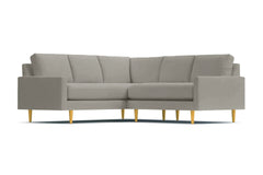Scott 2pc L-Sectional Sofa :: Leg Finish: Natural