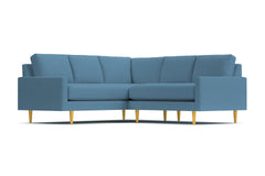 Scott 2pc L-Sectional Sofa :: Leg Finish: Natural