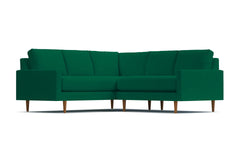 Scott 2pc L-Sectional Sofa :: Leg Finish: Pecan