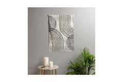 Sun Arch Double Grey Wall Hanging by Moonlightprint