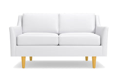 Sutton Loveseat :: Leg Finish: Natural / Size: Loveseat - 56.5"w