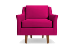 Sutton Chair :: Leg Finish: Pecan
