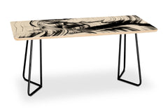 Swirl 1 Coffee Table by Dan Hobday Art