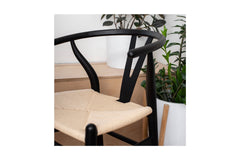 Sylmar Side Chair BLACK/CHOICE OF SEAT COLOR - SET OF 2
