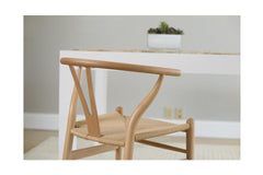 Sylmar Side Chair NATURAL/CHOICE OF SEAT COLOR - SET OF 2