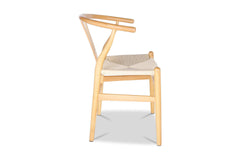 Sylmar Side Chair NATURAL/CHOICE OF SEAT COLOR - SET OF 2