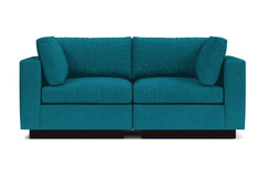 Taylor Plush 2pc Modular Sofa :: Leg Finish: Espresso