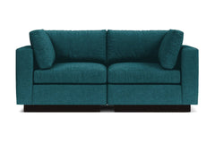 Taylor Plush 2pc Modular Sofa :: Leg Finish: Espresso