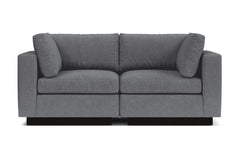 Taylor Plush 2pc Modular Sofa :: Leg Finish: Espresso