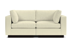 Taylor Plush 2pc Modular Sofa :: Leg Finish: Espresso