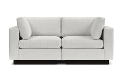 Taylor Plush 2pc Modular Sofa :: Leg Finish: Espresso