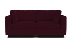 Taylor Plush 2pc Modular Sofa :: Leg Finish: Espresso