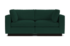 Taylor Plush 2pc Modular Sofa :: Leg Finish: Espresso