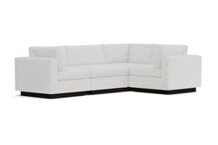 Taylor Plush 4pc Modular L-Sectional Sofa :: Leg Finish: Espresso