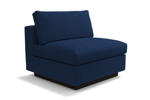 Taylor Plush Armless Seat :: Leg Finish: Espresso