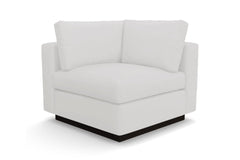 Taylor Plush Corner Seat :: Leg Finish: Espresso