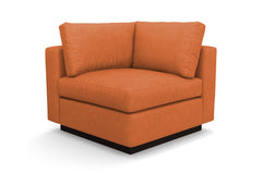 Taylor Plush Corner Seat :: Leg Finish: Espresso