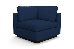 Taylor Plush Corner Seat :: Leg Finish: Espresso
