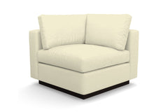 Taylor Plush Corner Seat :: Leg Finish: Espresso