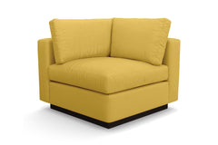 Taylor Plush Corner Seat :: Leg Finish: Espresso