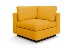 Taylor Plush Corner Seat :: Leg Finish: Espresso