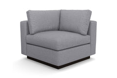 Taylor Plush Corner Seat :: Leg Finish: Espresso