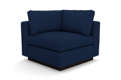 Taylor Plush Corner Seat :: Leg Finish: Espresso
