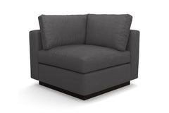 Taylor Plush Corner Seat :: Leg Finish: Espresso