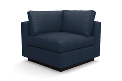 Taylor Plush Corner Seat :: Leg Finish: Espresso