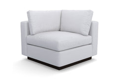Taylor Plush Corner Seat :: Leg Finish: Espresso