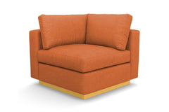 Taylor Plush Corner Seat :: Leg Finish: Natural