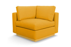 Taylor Plush Corner Seat :: Leg Finish: Natural
