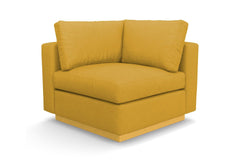 Taylor Plush Corner Seat :: Leg Finish: Natural