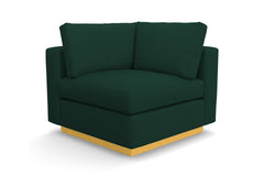 Taylor Plush Corner Seat :: Leg Finish: Natural