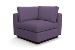 Taylor Plush Corner Seat :: Leg Finish: Espresso