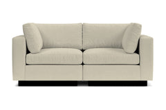 Taylor Plush 2pc Modular Sofa :: Leg Finish: Espresso