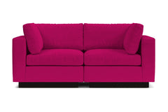 Taylor Plush 2pc Modular Sofa :: Leg Finish: Espresso
