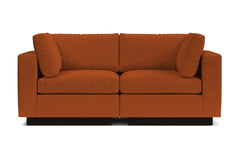 Taylor Plush 2pc Modular Sofa :: Leg Finish: Espresso