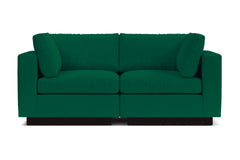 Taylor Plush 2pc Modular Sofa :: Leg Finish: Espresso
