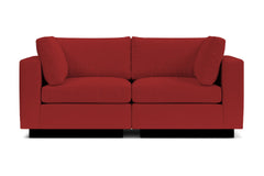 Taylor Plush 2pc Modular Sofa :: Leg Finish: Espresso