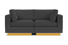 Taylor Plush 2pc Modular Sofa :: Leg Finish: Natural