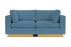 Taylor Plush 2pc Modular Sofa :: Leg Finish: Natural